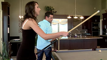 Brunette Newcummer Lina Cole Gets Fucked On Pool Table