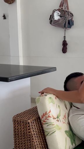 CUCKOLD HUSBAND WATCHES HIS WIFE FUCK HIS BEST FRIEND   Clip 1