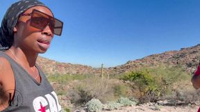 Ebony Couple Hiking Fresh Air and Pornstars