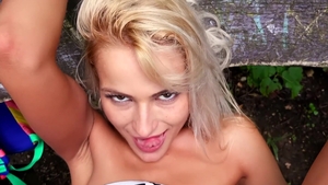 PublicPickups: Natural Cherry Kiss tongue kissing scene