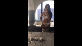 blonde teen tgirl is a cum eater and prostitute men