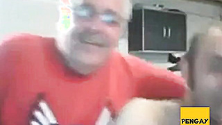 Dancing Parent Grizzly Showcases His Meaty Manmeat on Web cam