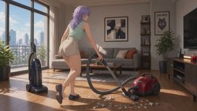 Vacuuming Stories #12B: Lavender Dust and Clogged Canisters (Animated)