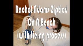 Rachel Adams Zip tied On A Bench (with on-screen tieing)
