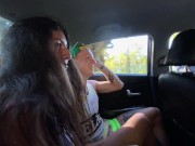 Russian whore gave herself to 4 guys at a construction site