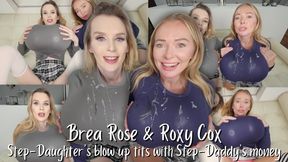Step-daughters blow up tits with daddy's money