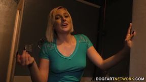 Kate England Gets Creampied By Black Cocks At