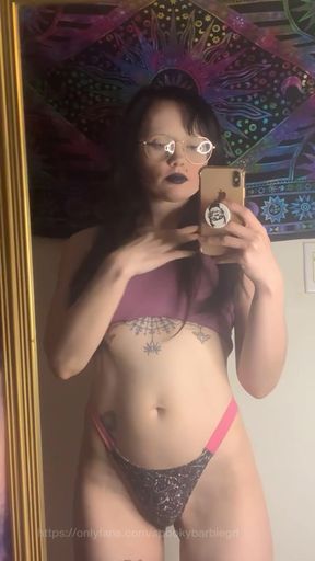 Spookybarbiegrl Lingerie and Panty Slut Compilation