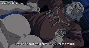 Hentai teen with massive tits has rough sex