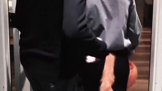 Stepson Surrenders to Daddys Hung Cohorts
