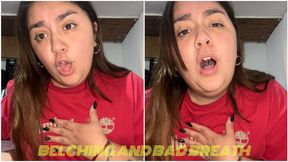 Belching and bad breath