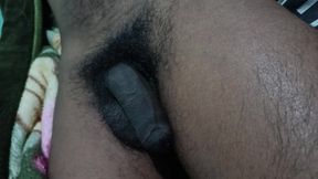 BBC growing hard at midnight with precum dropping and leaking