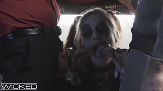 Wicked - Harley Quinn Fucked By Joker & Batman