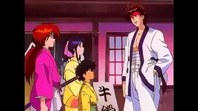 Samurai Warrior Faces Fierce Rivalry in Steamy Hentai Showdown