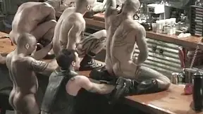 Sleazy Pig Sex Orgy ! With Jackson Reid, Austin Black And Jacob Scott