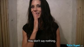 Sex for money with a long-legged brunette beauty Alexa Tomas