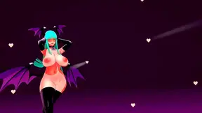 Busty Demon Tempts Lonely Gamer with Hot Blowjob Fantasy Adventure