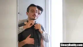 Stepfather Discovers StepSon's Secret Desire In Intense TabooGaySex Scene