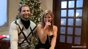Cucked husband watches wife get fucked while eating pussy