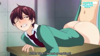 Man getting boinked by school