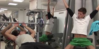 get Wild while Working out and have some Fag Fuckfest