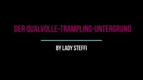Der qualvolle Trampling Untergrund