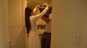 Maternal Embrace. a Late First Time Wrapped in Warmth