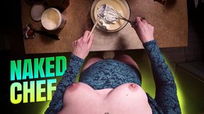 Woman's POV naked cooking Part 2 🍯