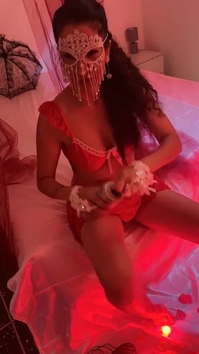 Mistress Angel in Red Room