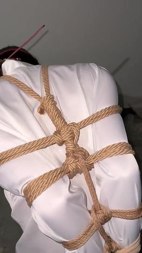 Outdoor Staircase Straight Arm Untie Challenge