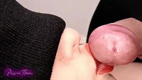Delicious Cum Cream in My Rich Mouth