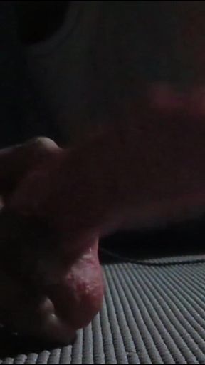 Chocolate Ass in White Lace Worshipping Bwc Dildo