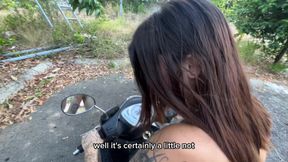 I Asked My Neighbor to Give Me a Ride Home, and Then She Fucked Me