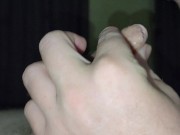 Precum foreskin play with double cumshot see full face content on OF billabonbigboy