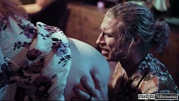 MILF with big cock gets face-fucked and sucks dick