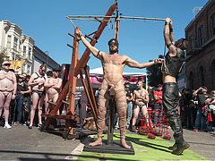 Jesus Christ! Kinky crowd thirst for extreme acts of BDSM!