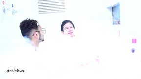 lots of foam in the jacuzzi part 2