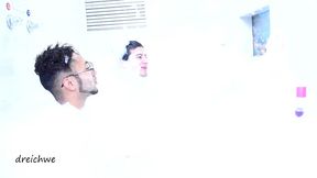 lots of foam in the jacuzzi part 2
