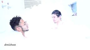 lots of foam in the jacuzzi part 2
