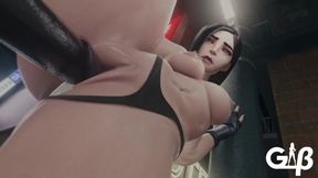 Viper's Tight Ass Gets BBC'd and Cream-Pied