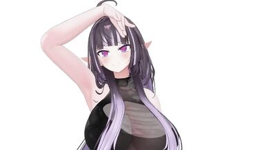 Thicc Elf VTuber Hentai Outfit Change | Blue Moon MMD