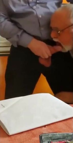 Grandpa's Blowjob Lesson