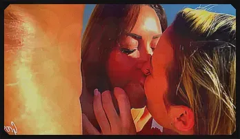 Vittoria Devine & Pam: Sizzling French Goddesses Share a Steamy Cock Session | Amateur Porn