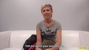 Czech Blond, Michaela Is Groaning From Delight While Getting Finger-tickled, Because She Is About To Jizm