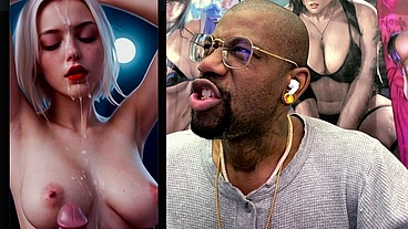 Tight Big Breast Teen Girl Gets Her Body Cum Covered, AI Generated