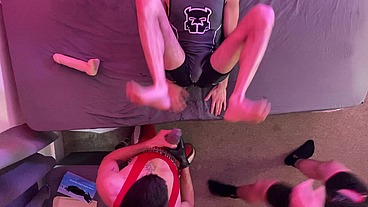 THREE LITTLE PIGGIES