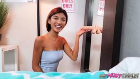 ”Clara Trinity Demonstrates Her Incredible Shaft Sucking Skills”