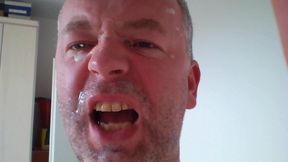 sperma in der fresse