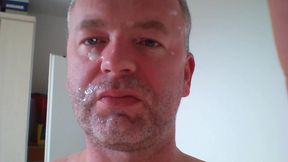 sperma in der fresse