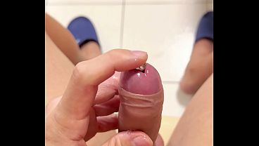Rod In Jerk Off &amp_ Swollen Pee Hole